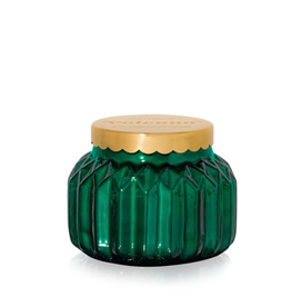 Capri Blue Royal Gem Volcano Petite Jar Green