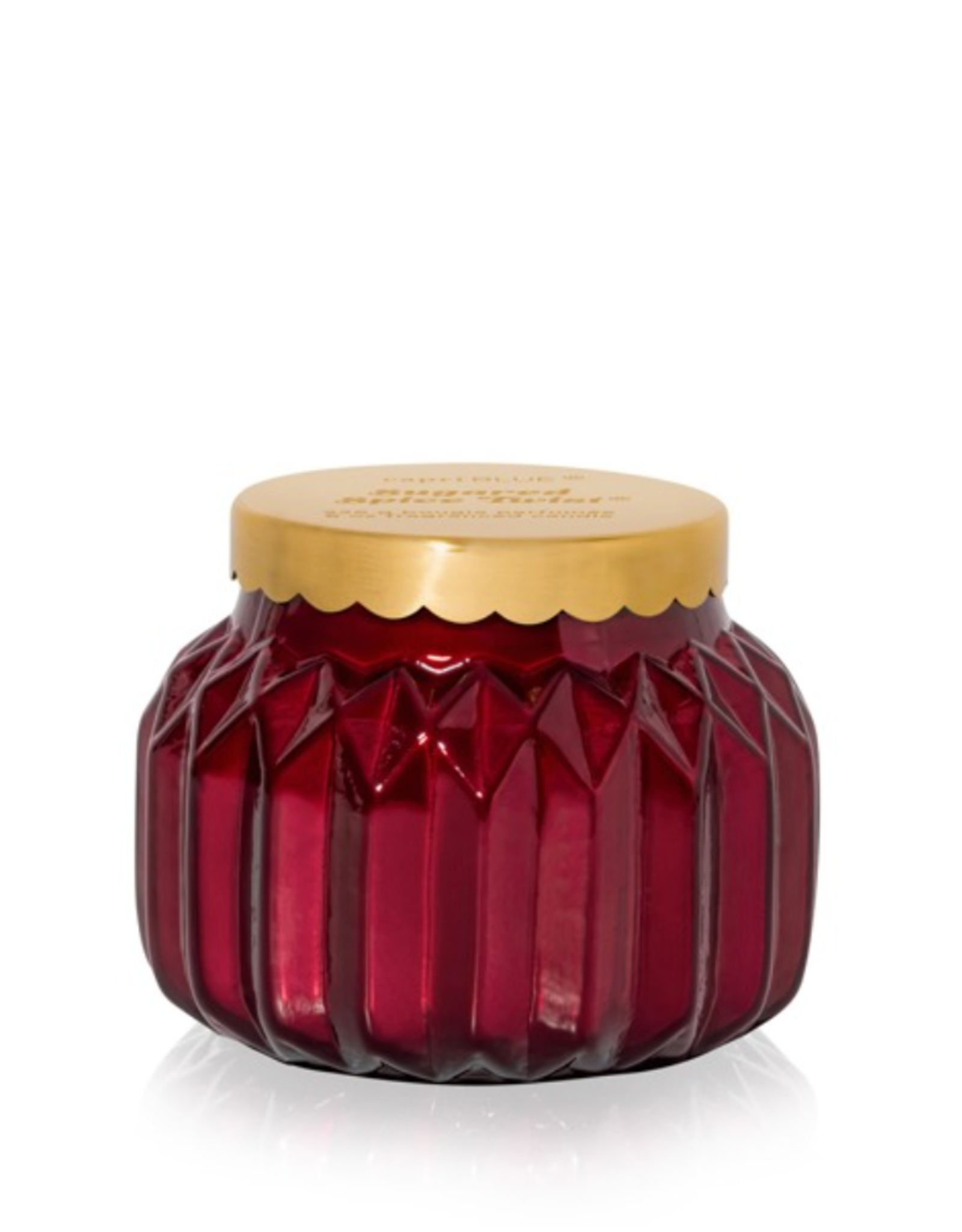 Capri Blue Royal Gem Sugared Spice Twist Petite Jar Red