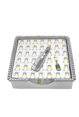 Mariposa Champagne Napkin Box