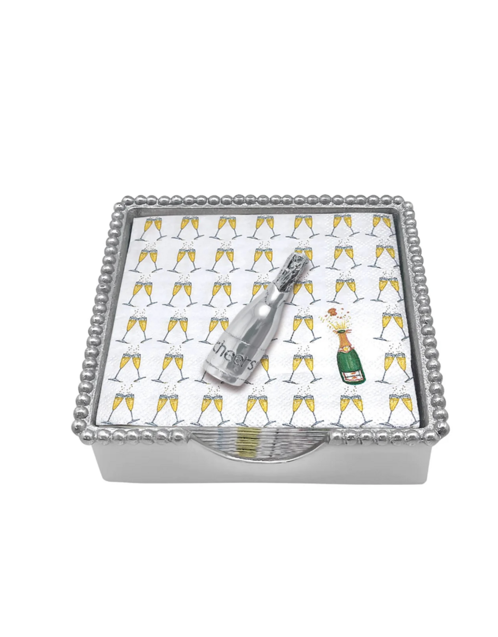 Mariposa Champagne Napkin Box