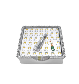 Mariposa Champagne Napkin Box