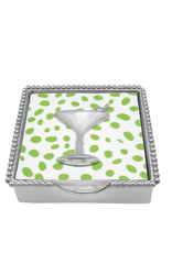 Mariposa Cocktail Beaded Napkin Box