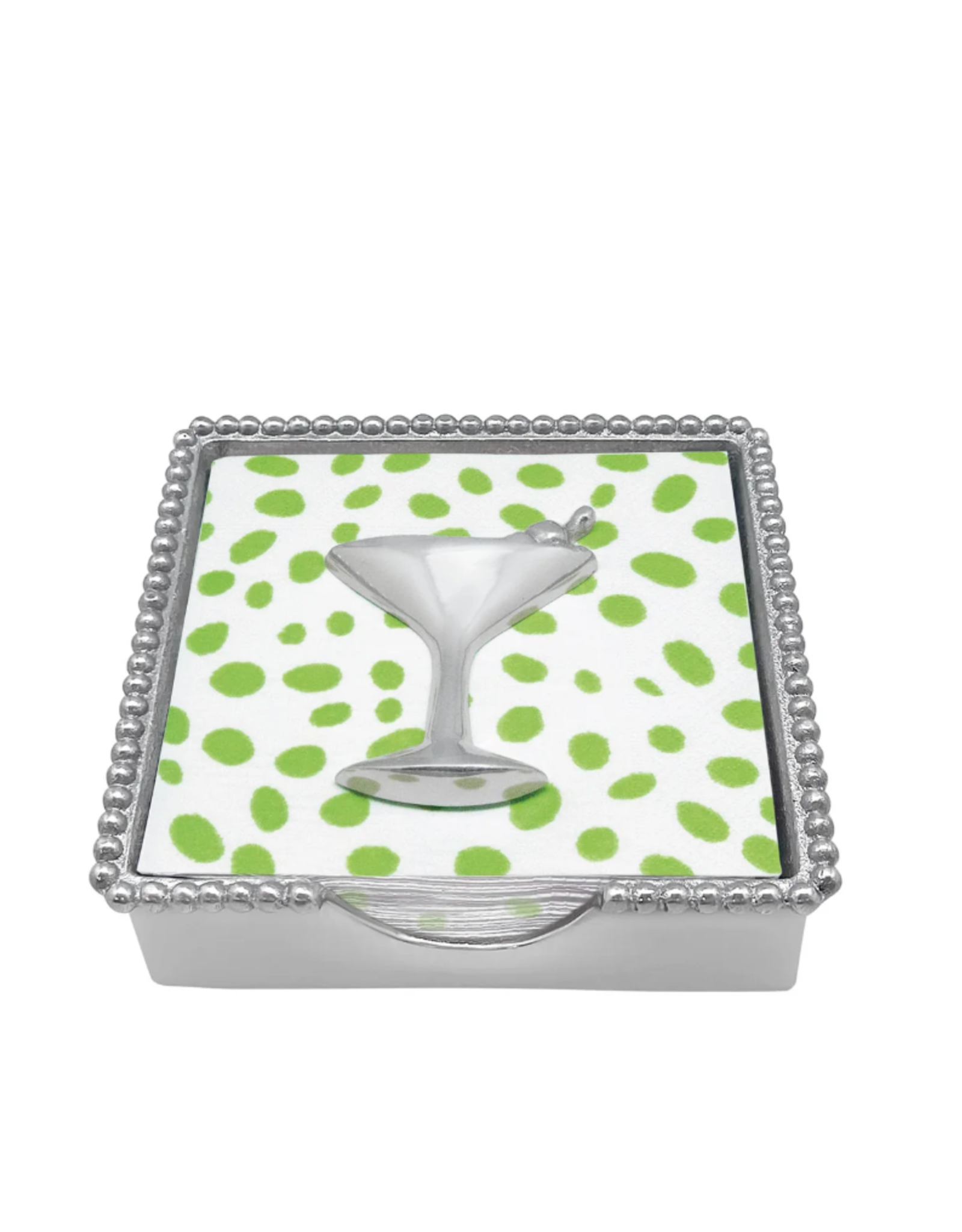 Mariposa Cocktail Beaded Napkin Box