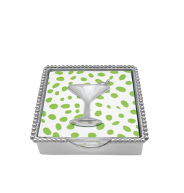 Mariposa Cocktail Beaded Napkin Box