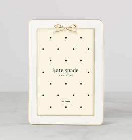 Kate Spade Bow Frame- Kate Spade white Happily Ever After