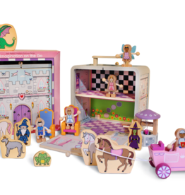 Jack Rabbit Creations Princess Castle Suitcase