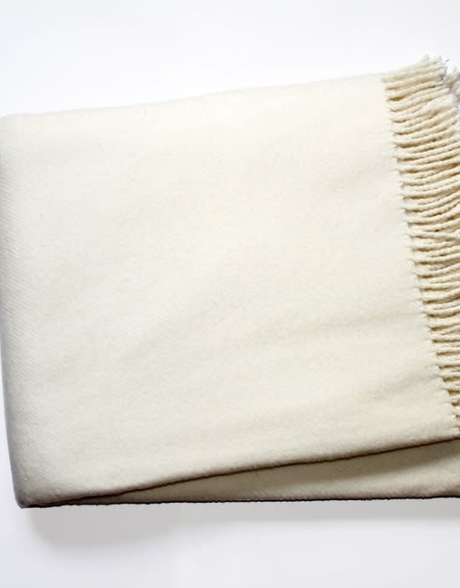 A Soft Idea Cotton Throw Cream