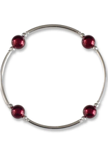 Made As Intended 8mm Bordeaux Blessing Bracelet