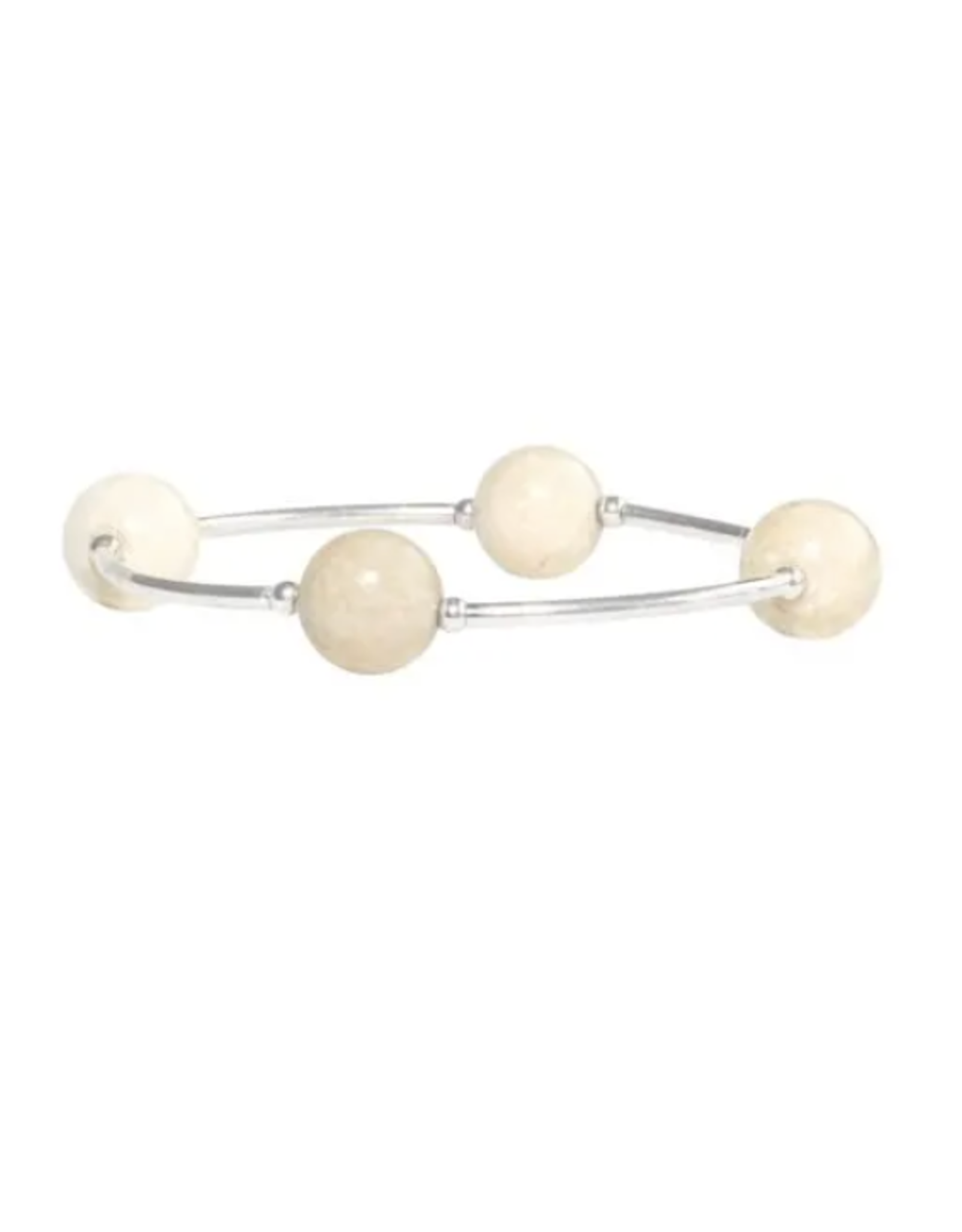 Made As Intended 8mm Riverstone Blessing Bracelet