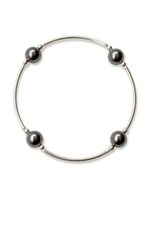 Made As Intended 8mm Graphite Blessing Bracelet