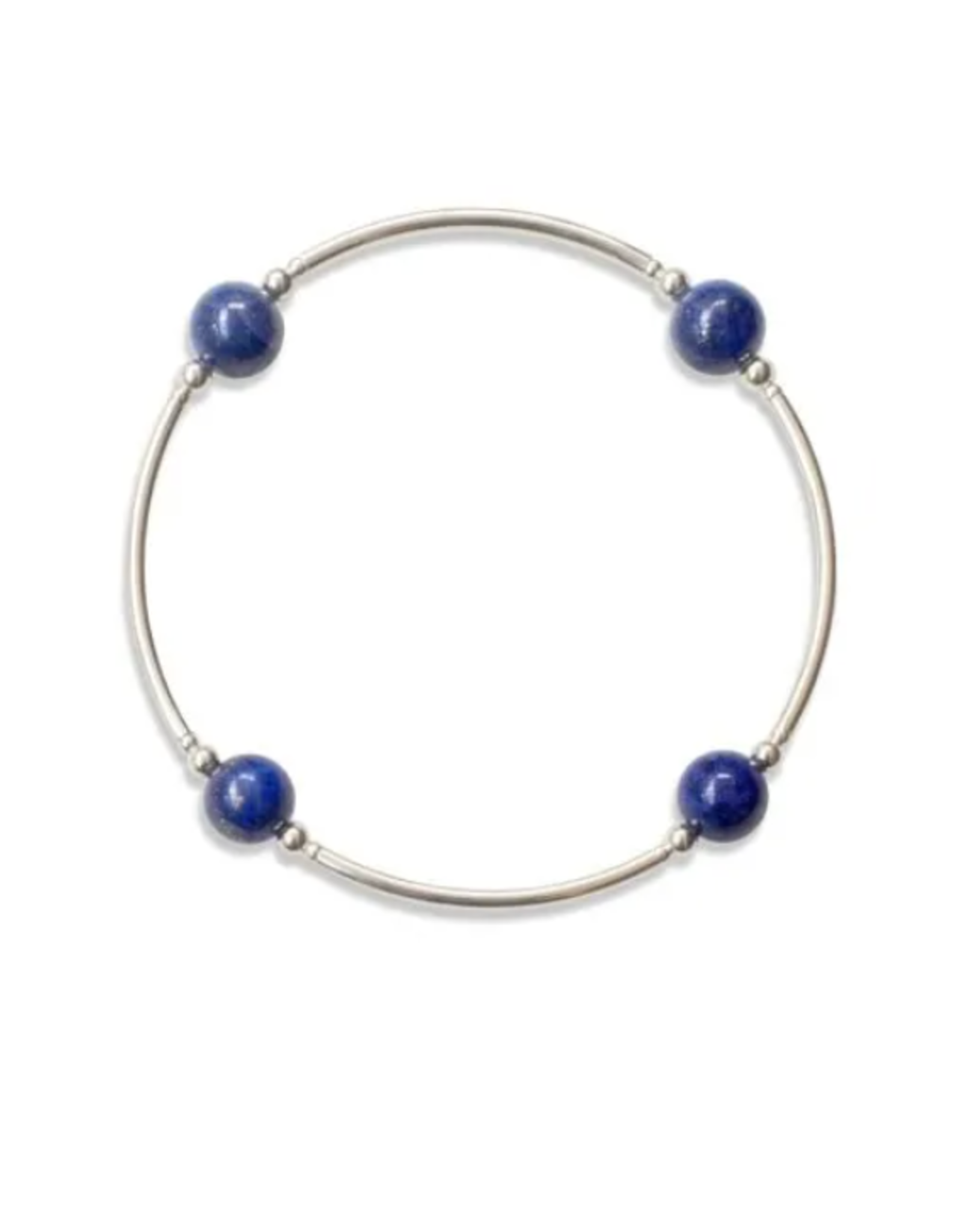 Made As Intended 8mm Lapis Blessing Bracelet