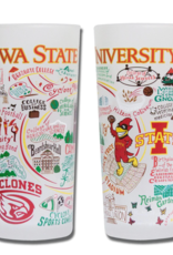Catstudio Iowa State Drinking Glass Set of 2