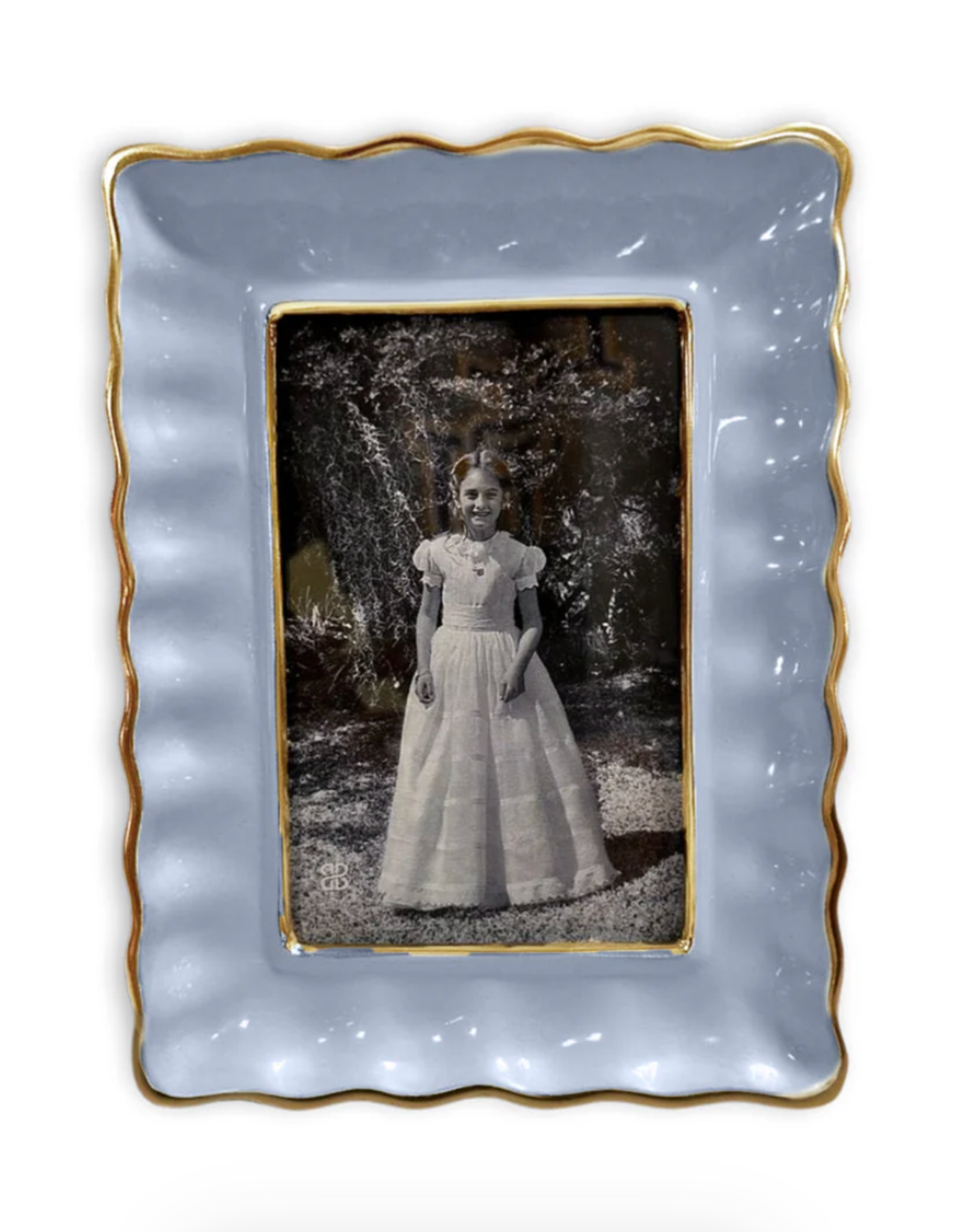 Beatriz Ball Devon 4x6 Frame Periwinkle