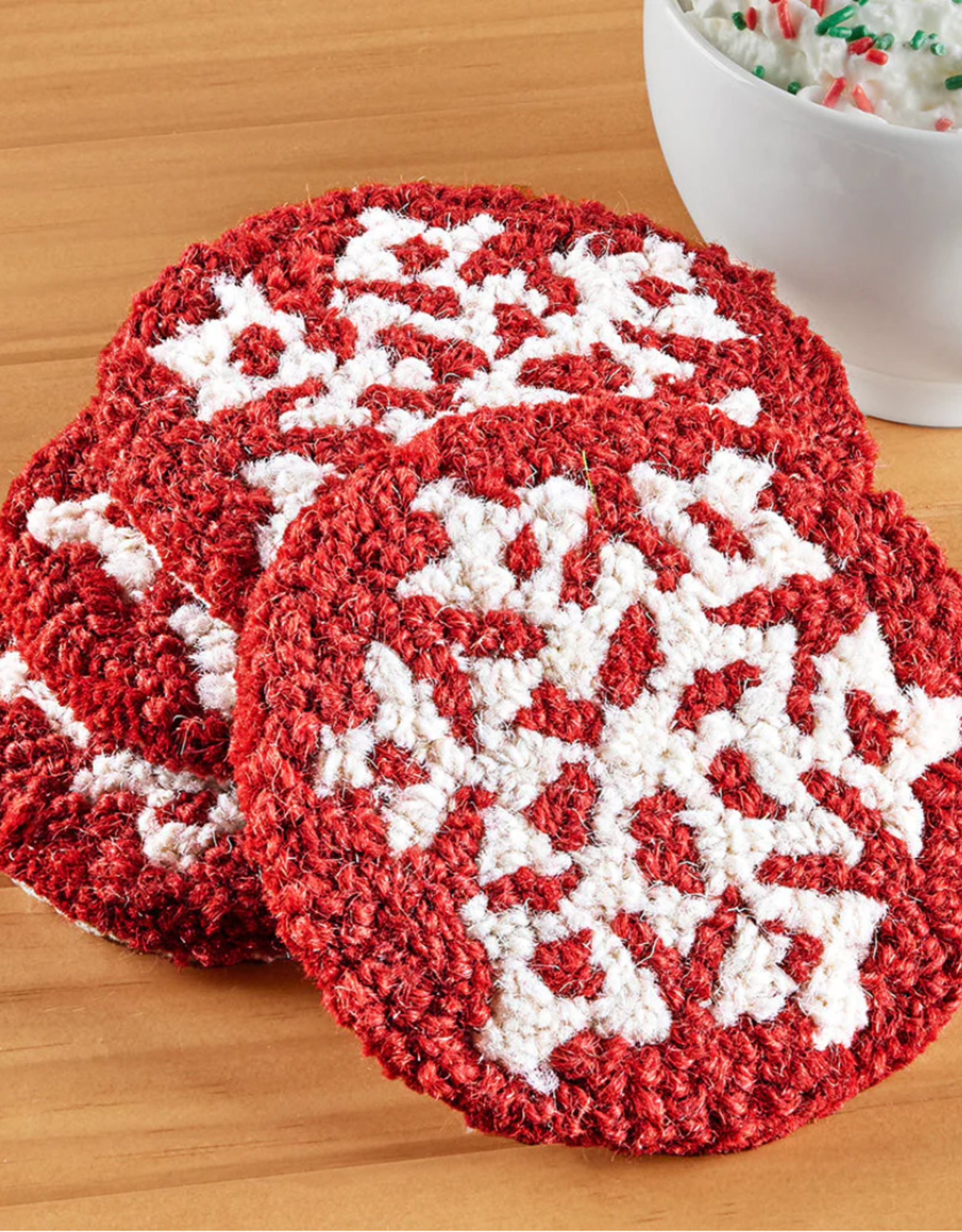 Chandler Four Corners Diamond Snowflake Coaster Set