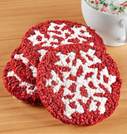 Chandler Four Corners Diamond Snowflake Coaster Set