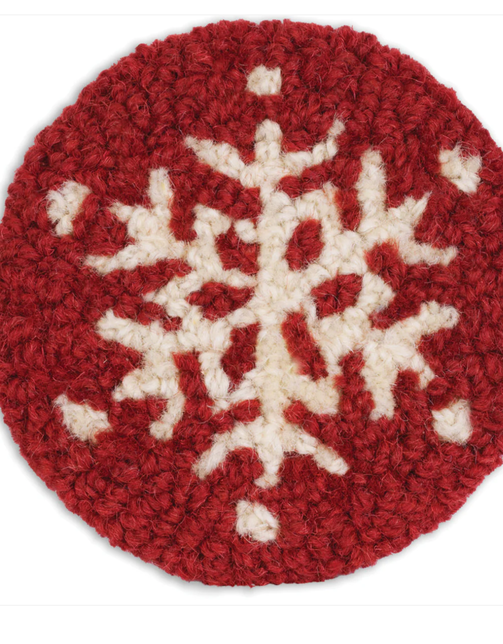Chandler Four Corners Six Arm Snowflake Coaster Set