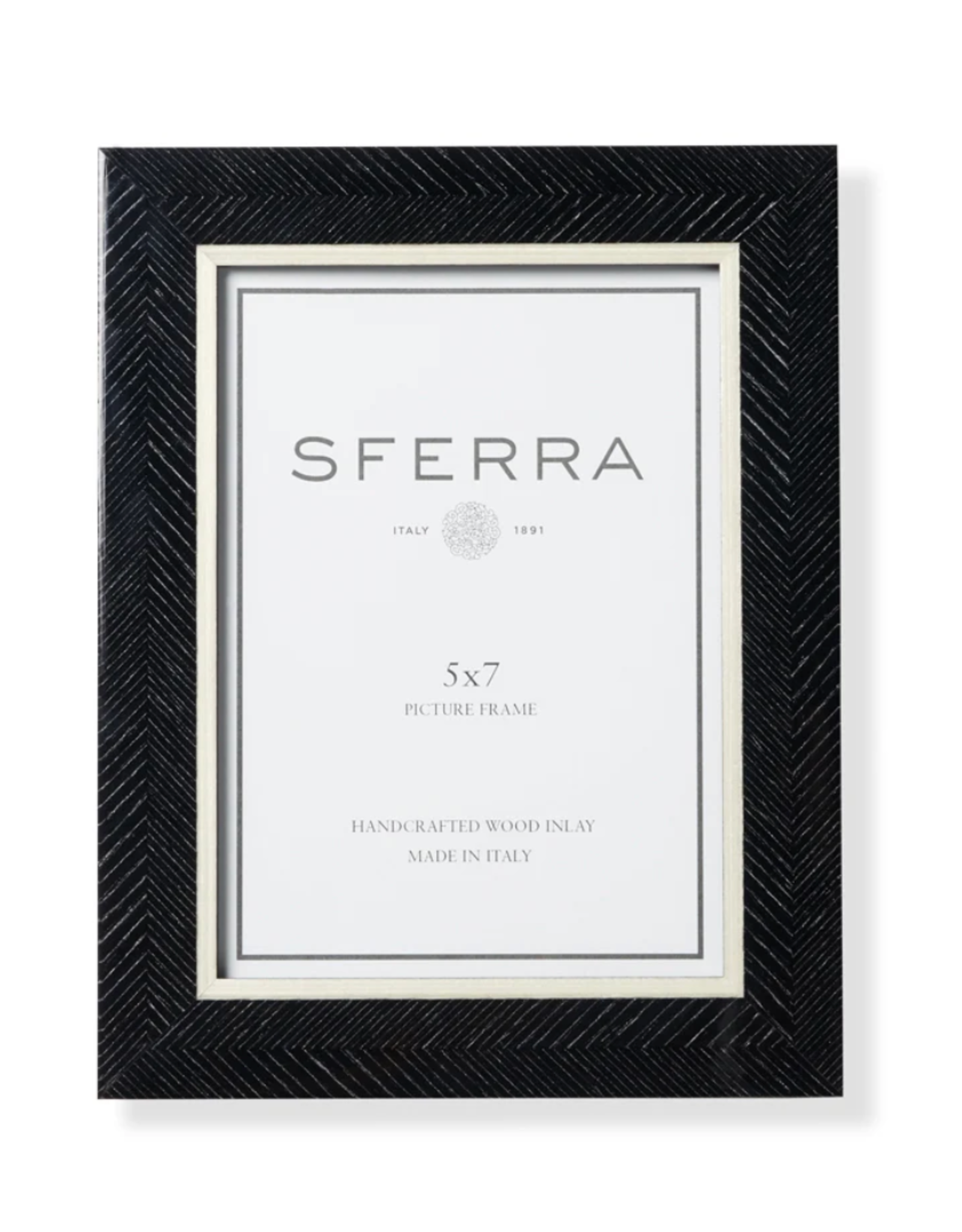 Sferra Black Lazio Frame 5x7