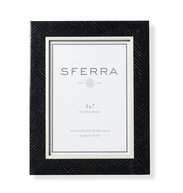 Sferra Black Lazio Frame 5x7