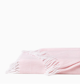 Sferra Celine Throw Carnation Pink