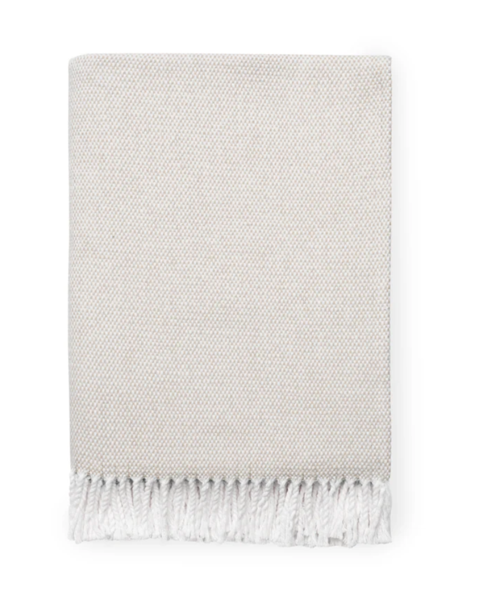 Sferra Terzo Throw Mushroom