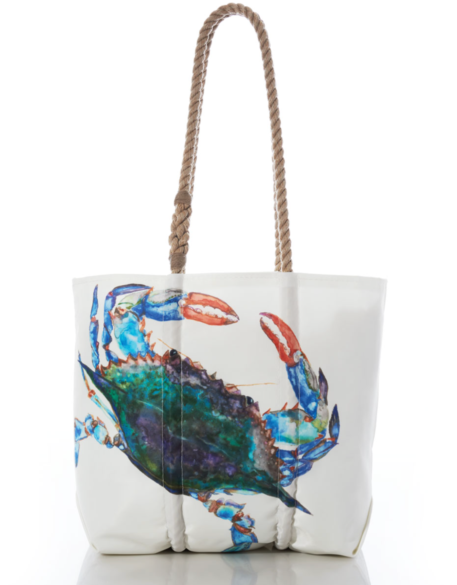 Sea Bags Medium Tote Watercolor Crab