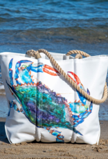 Sea Bags Medium Tote Watercolor Crab