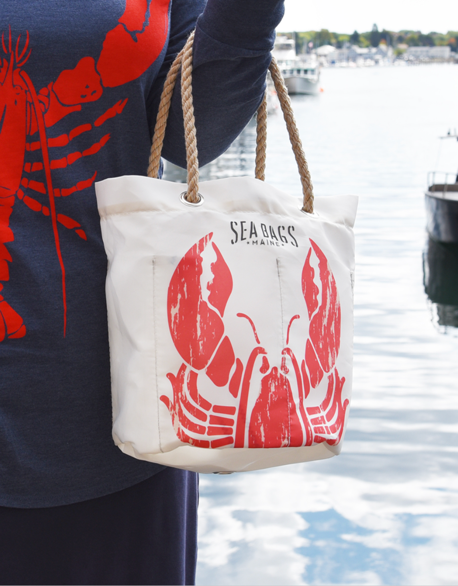 Sea Bags Beverage Bucket Bag Red Lobster