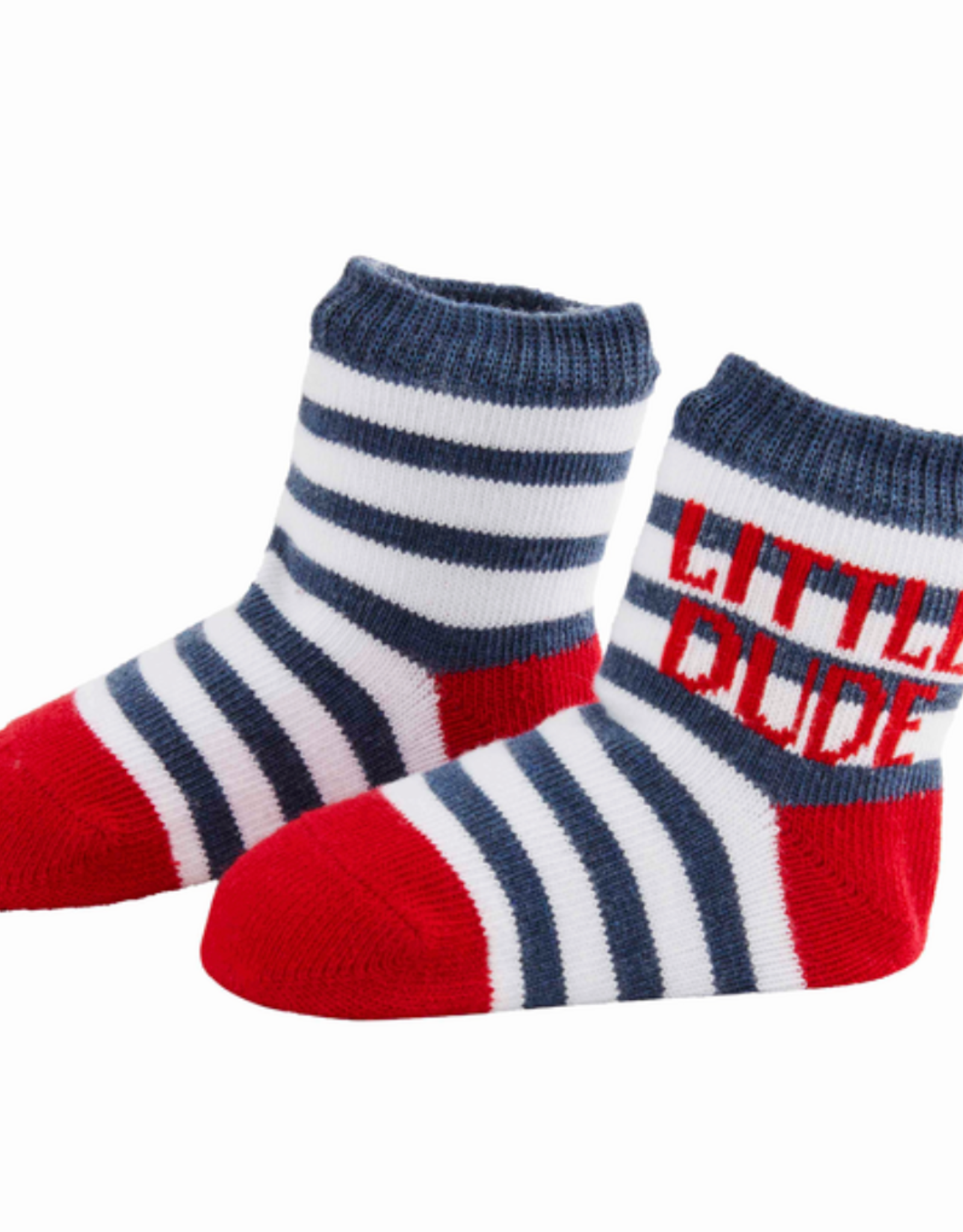 Mudpie Little Dude Stripe Socks
