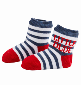 Mudpie Little Dude Stripe Socks