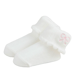 Bow Foldover Socks