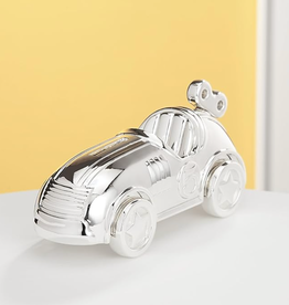 Reed & Barton Race Car Bank