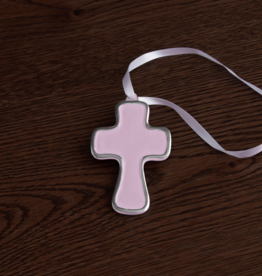 Beatriz Ball Athens Cross Ornament- Lilac