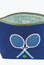 Rockflowerpaper Pouch Tennis Navy Solo Medium