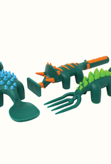 Constructive Eating Set of Dino Utensils