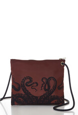 Sea Bags Crossbody Slim Tanbark Octopus