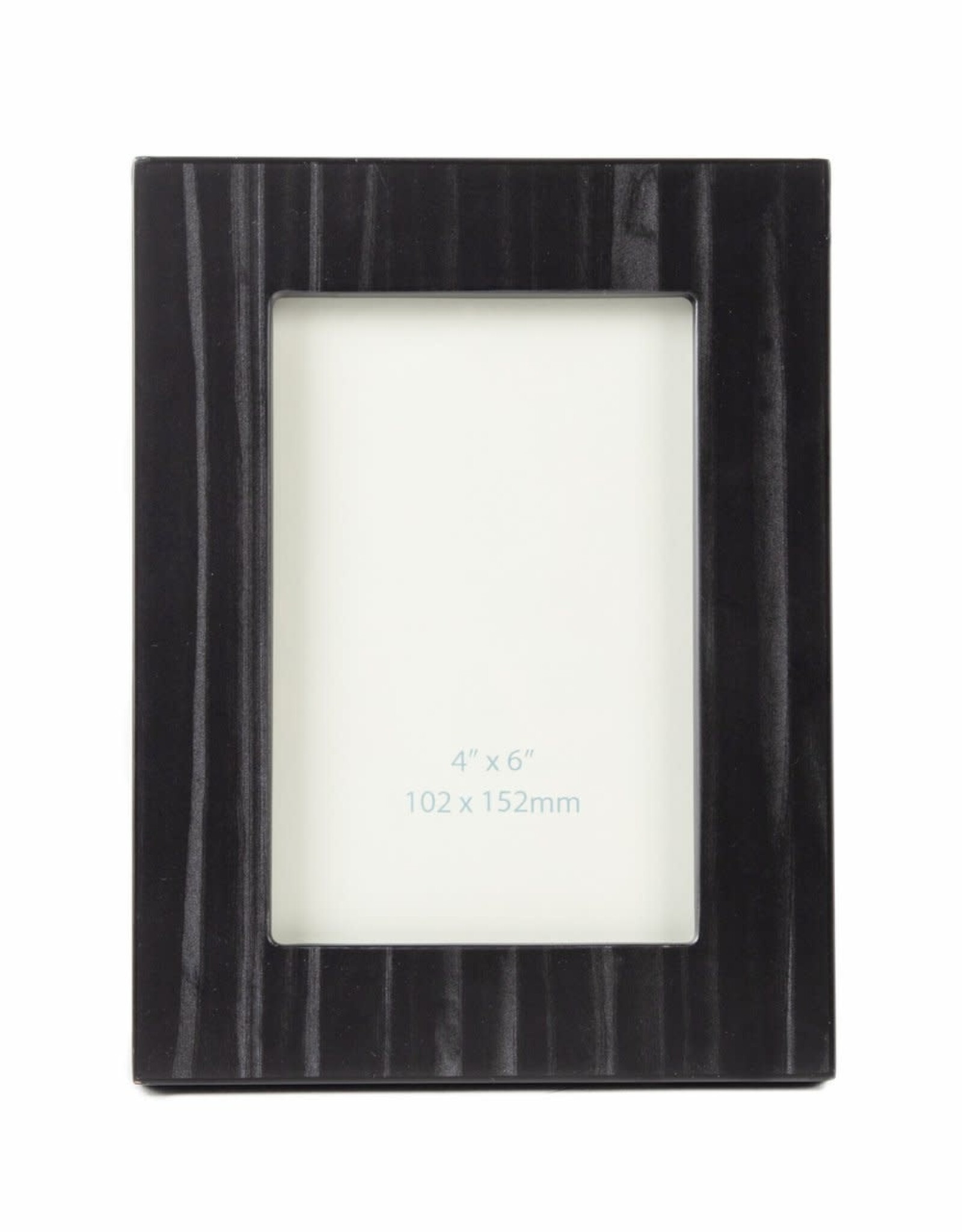 Brouk & Co Matte Ebony Frame 4x6 Black