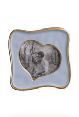Beatriz Ball Curved Heart 5x5 Frame Periwinkle