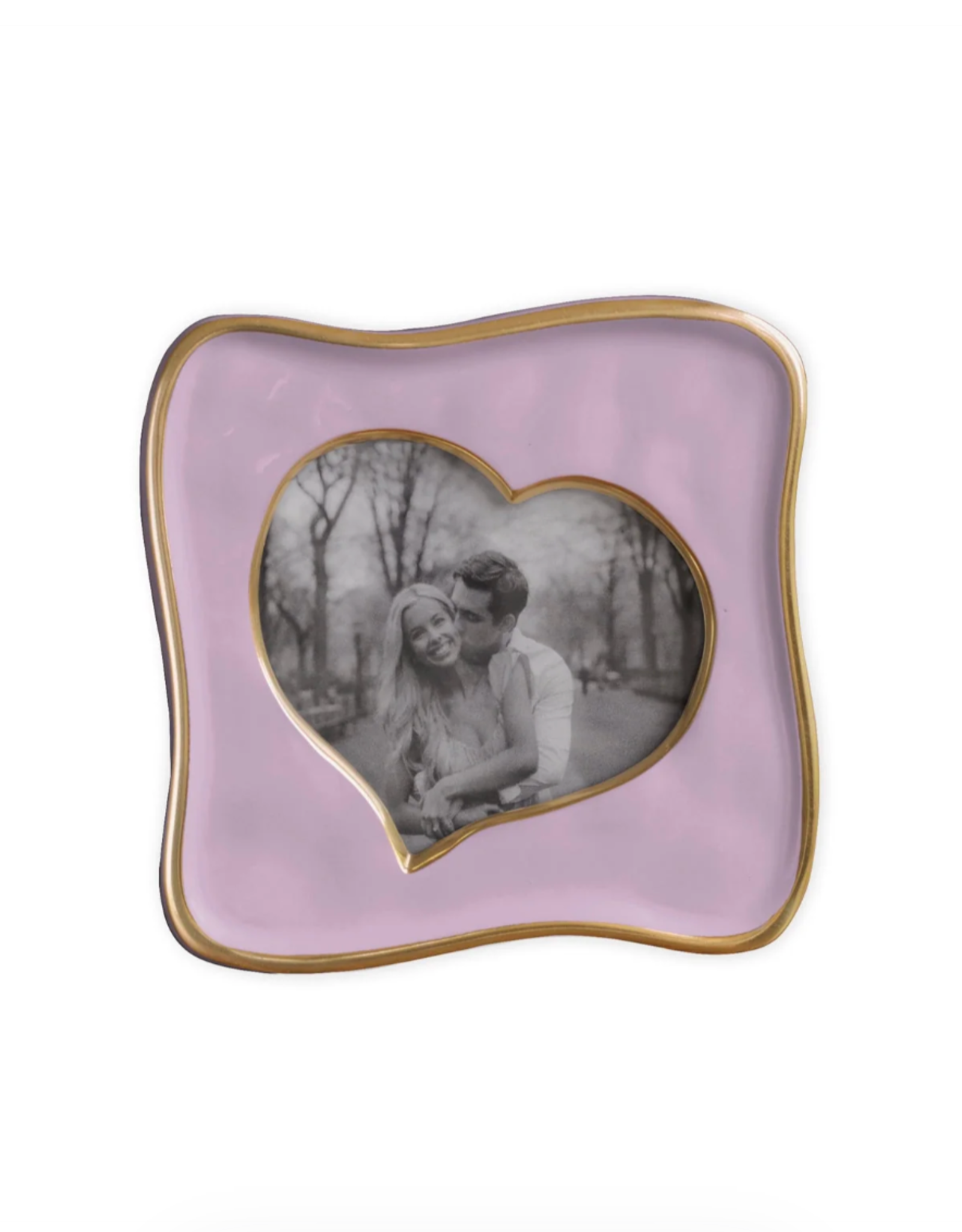 Beatriz Ball Curved Heart 5x5 Frame Lilac