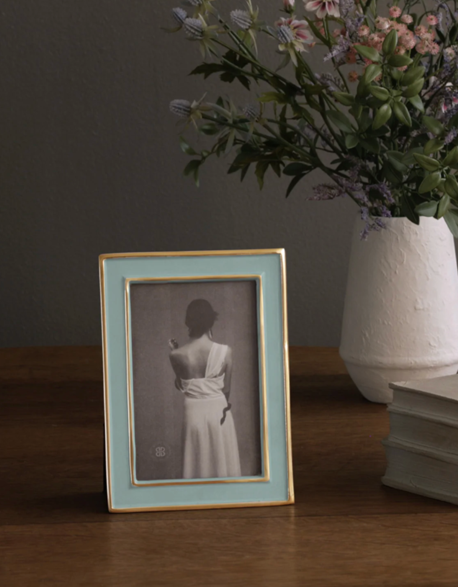 Beatriz Ball Jason 4x6 Frame Turquoise