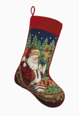 Stocking Santa Sleigh