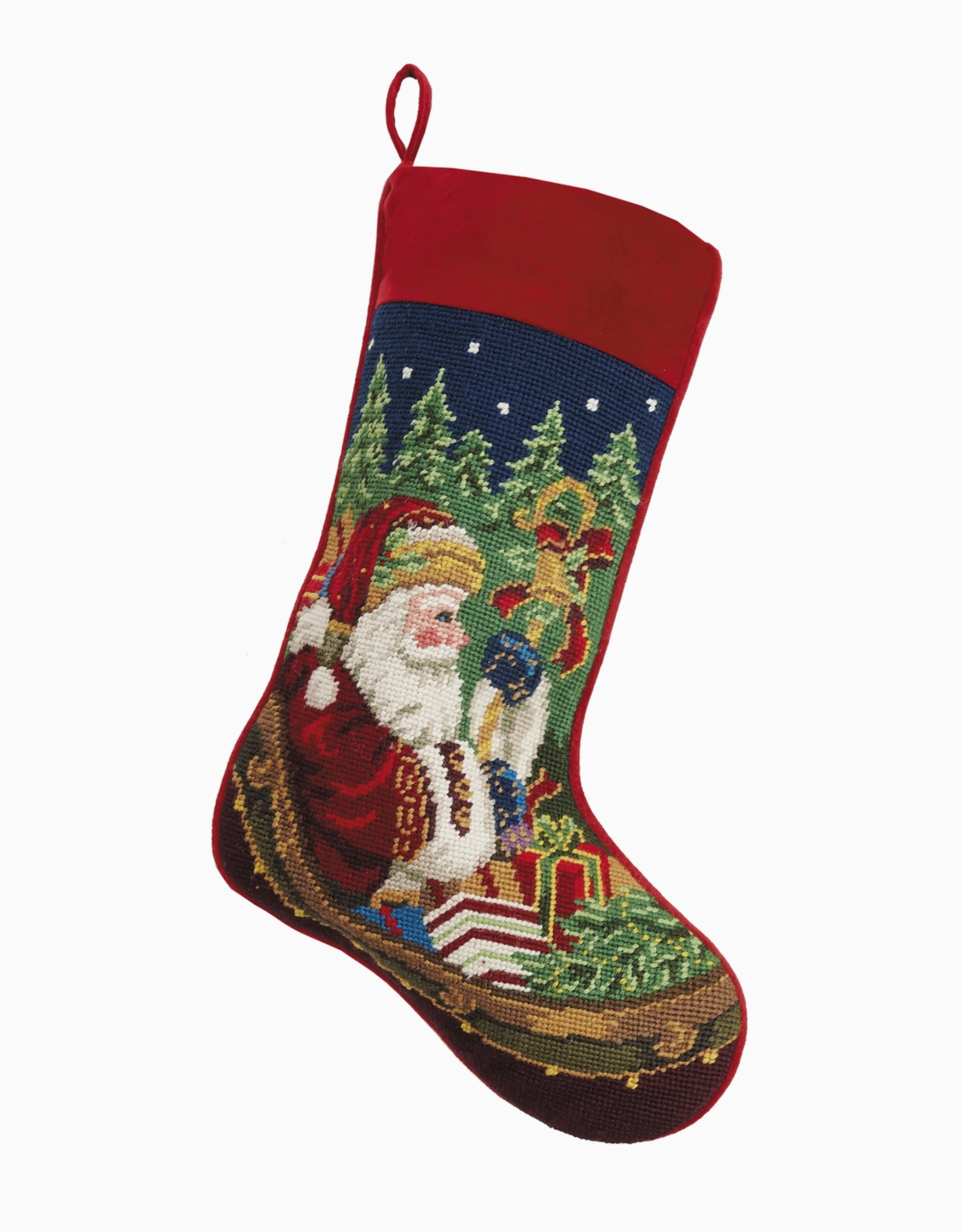 Stocking Santa Sleigh