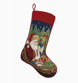Stocking Santa Sleigh