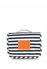 Boulevard Felix Toiletry Bag- navy stripe