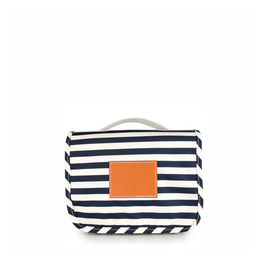 Boulevard Felix Toiletry Bag- navy stripe
