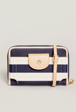 Spartina Multi Phone Wallet Navy Stripe