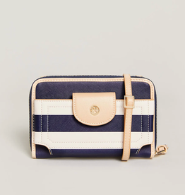 Spartina Multi Phone Wallet Navy Stripe