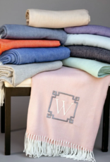 A Soft Idea Herringbone Plush Throw Pink A Soft Idea Herringbone Plush Throw Pink