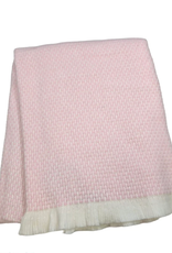 A Soft Idea Grain of Rice Baby Blanket Pink