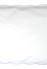 gerbrend Creations Pillow Exterior Scallop Blue 12x16"