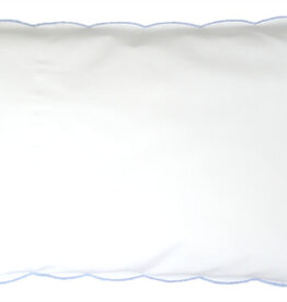 gerbrend Creations Pillow Exterior Scallop Blue 12x16"